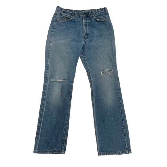 Levi’s Men’s Buffalo David Bitton Slim Distressed Bootcut Jeans Size 33 x 31